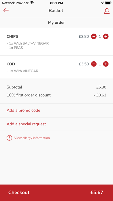 Marsh House Fish and Chip Shop Screenshot