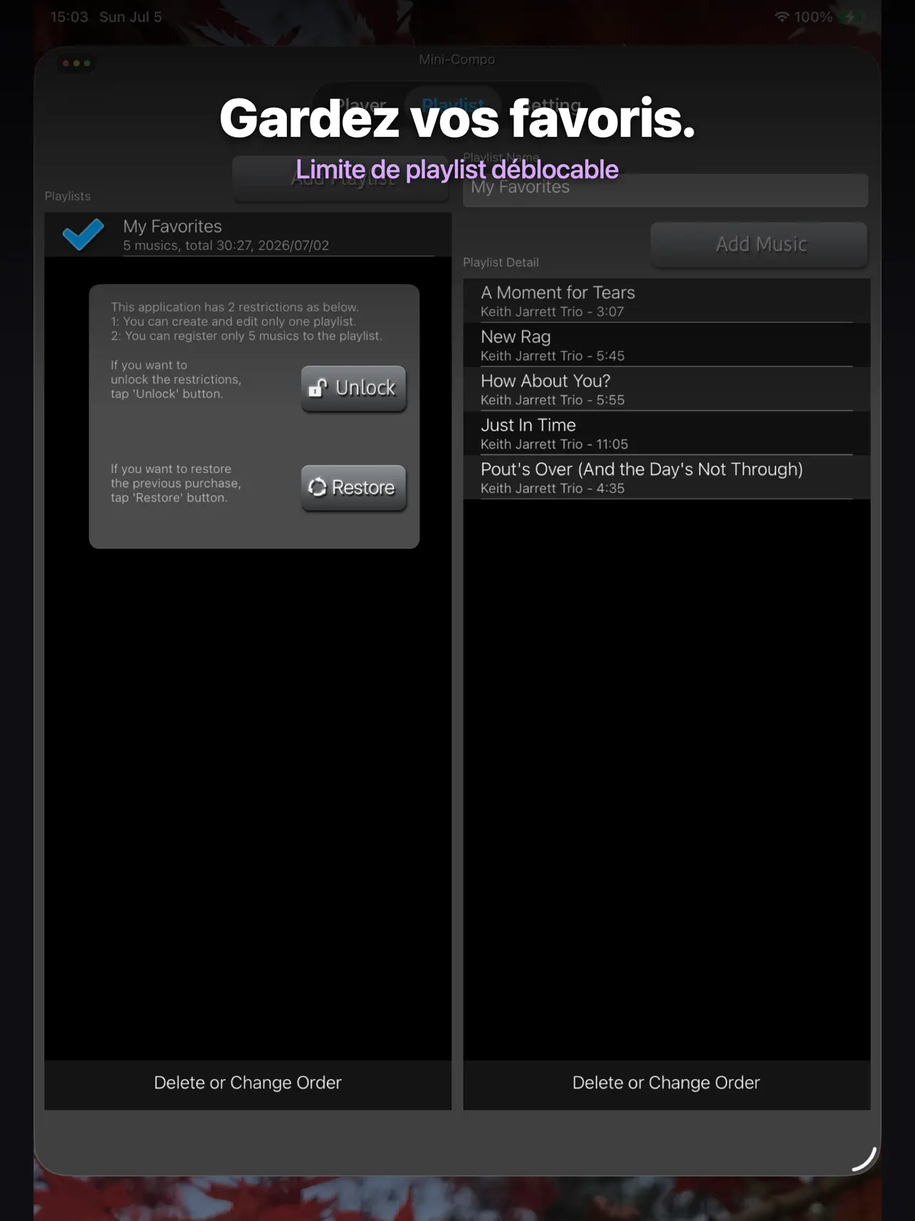 Screenshot #6 pour MIni-Compo