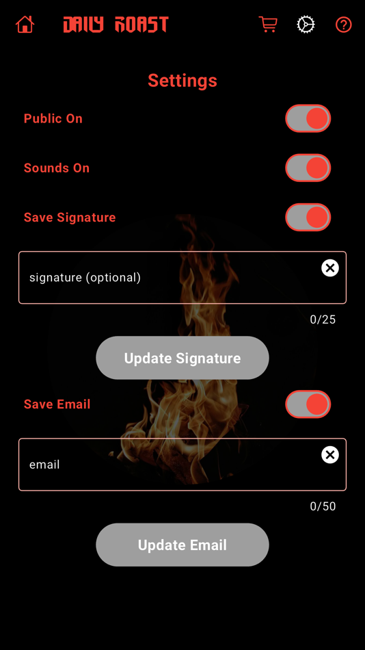 #6. Daily Roast (iOS) بواسطة: Markham Enterprises Inc