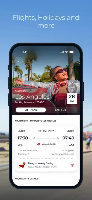 Virgin Atlantic screenshot 1