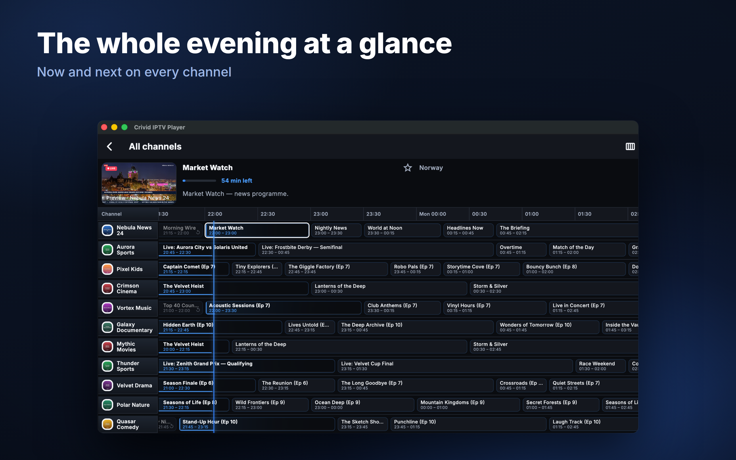 Crivid IPTV Player screenshot 18