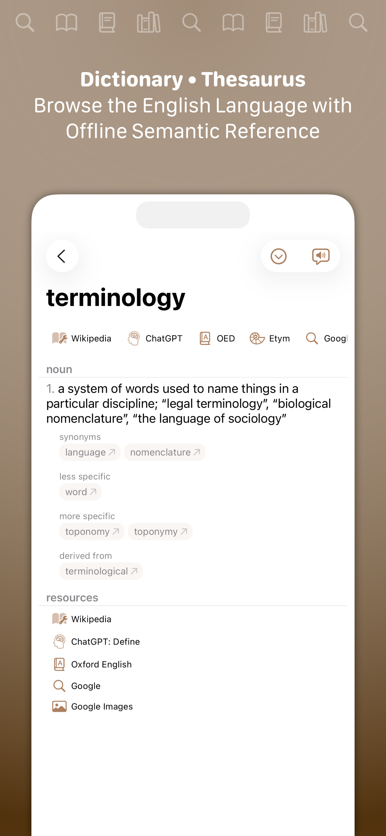 Terminology