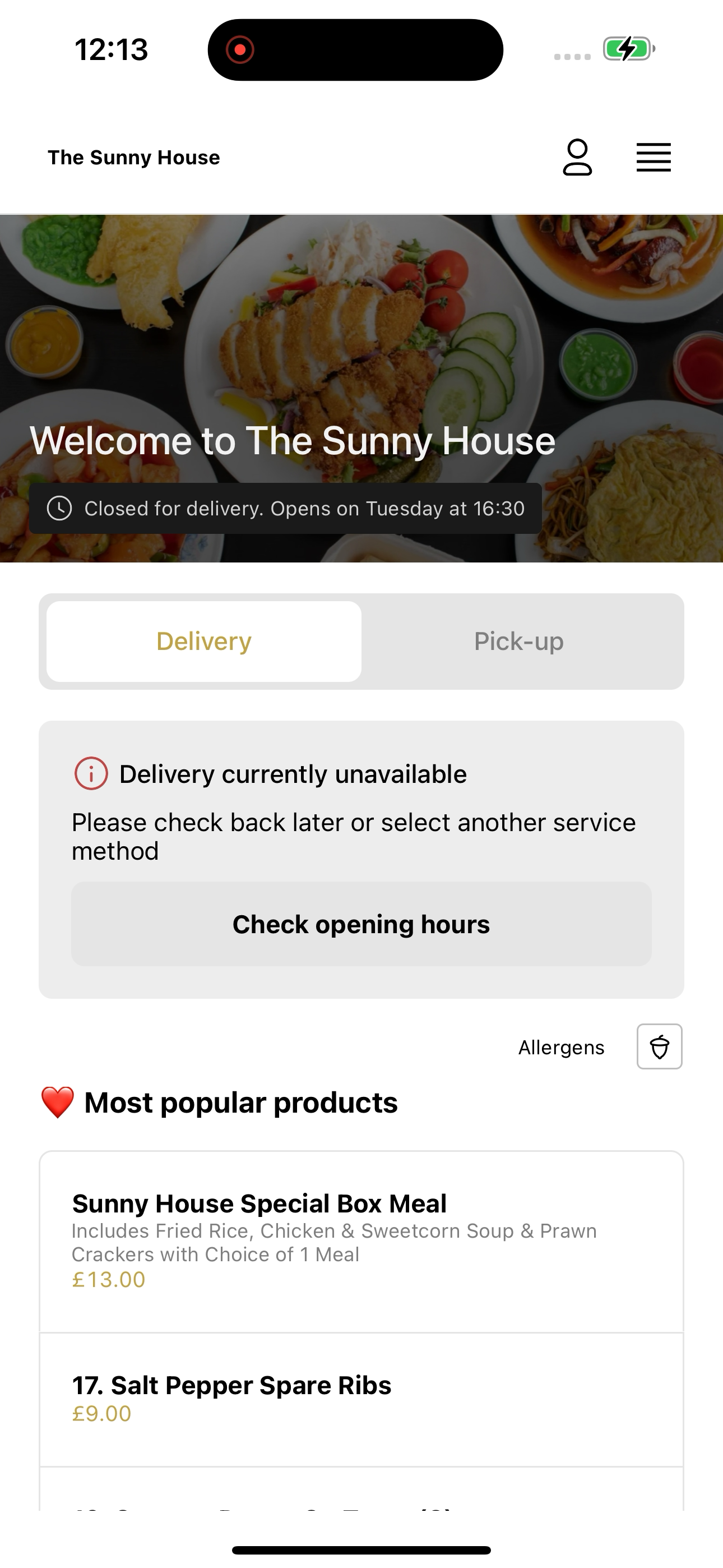 The Sunny House Fish & Chips screenshot 5