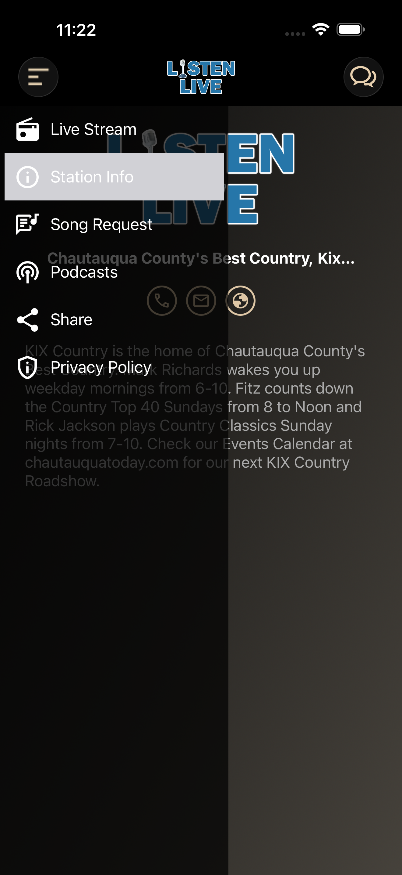 Kix Country 96.5 & 100.3 screenshot 8