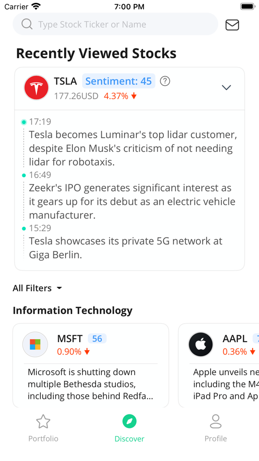 #1. Capybara - AI Trading Copilot (iOS) بواسطة: Zerui Ji
