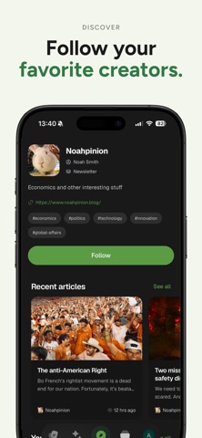 Readspace: RSS & News Reader Screenshot 3 of 7