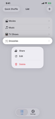 ListShuffler Screenshot 4 of 4