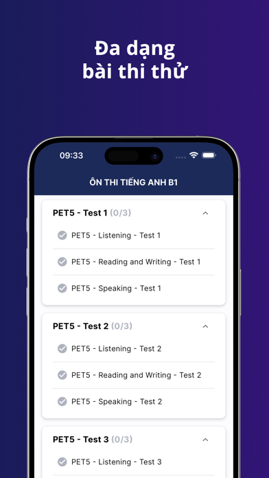 Ôn Tiếng Anh B1 sau đại học Screenshot