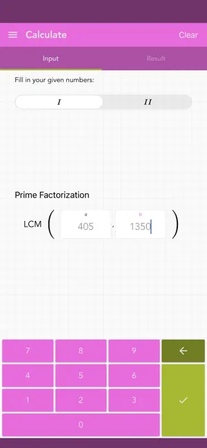 Least Common Multiple Solver screenshot 1