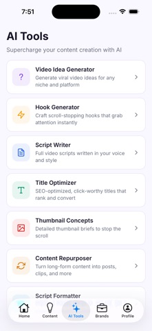 CreatorHustle: Content Planner Screenshot 1 of 9