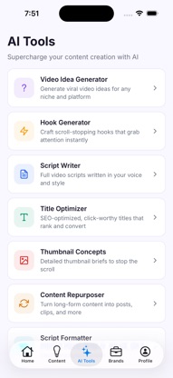 CreatorHustle: Content Planner screenshot 1