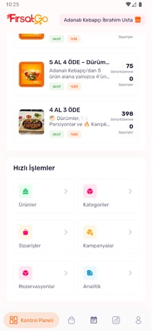 FırsatGo Partner Uygulaması screenshot