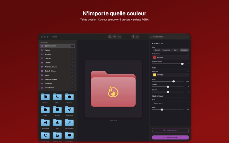 Screenshot #2 pour FolderCustom - Images Gallery
