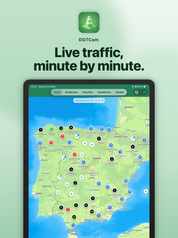 Screenshot #4 pour DGTCam: Traffic & Fuel Spain