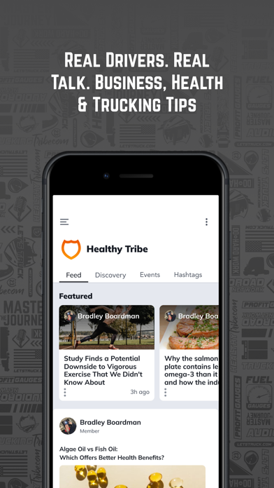 Let’s Truck Tribe iPhone screenshot 3 - Social Networking app