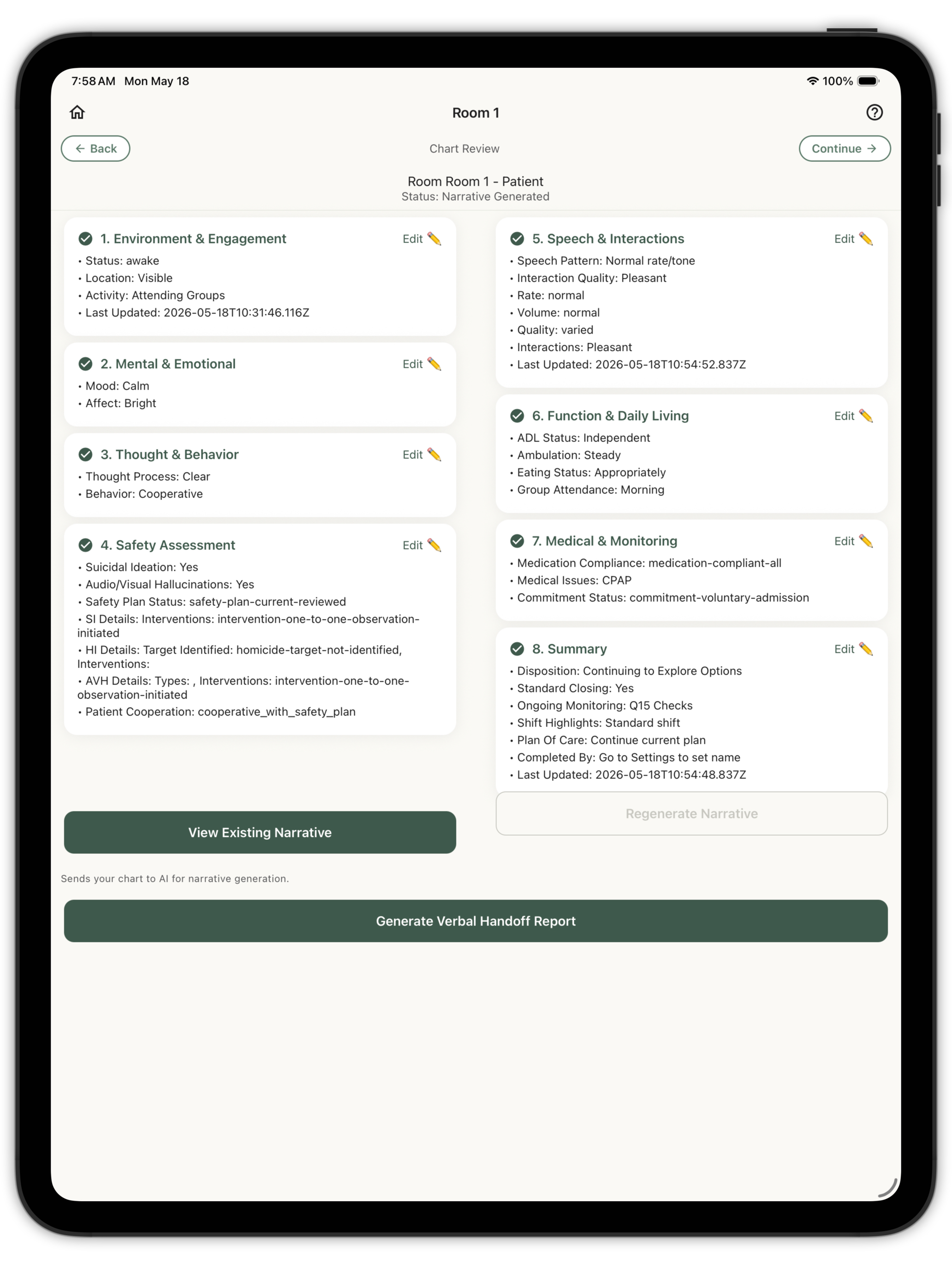 Nurse Charting Pro · RN 