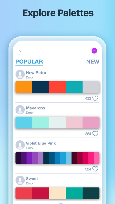 Drop - A Color Palette Picker Screenshot