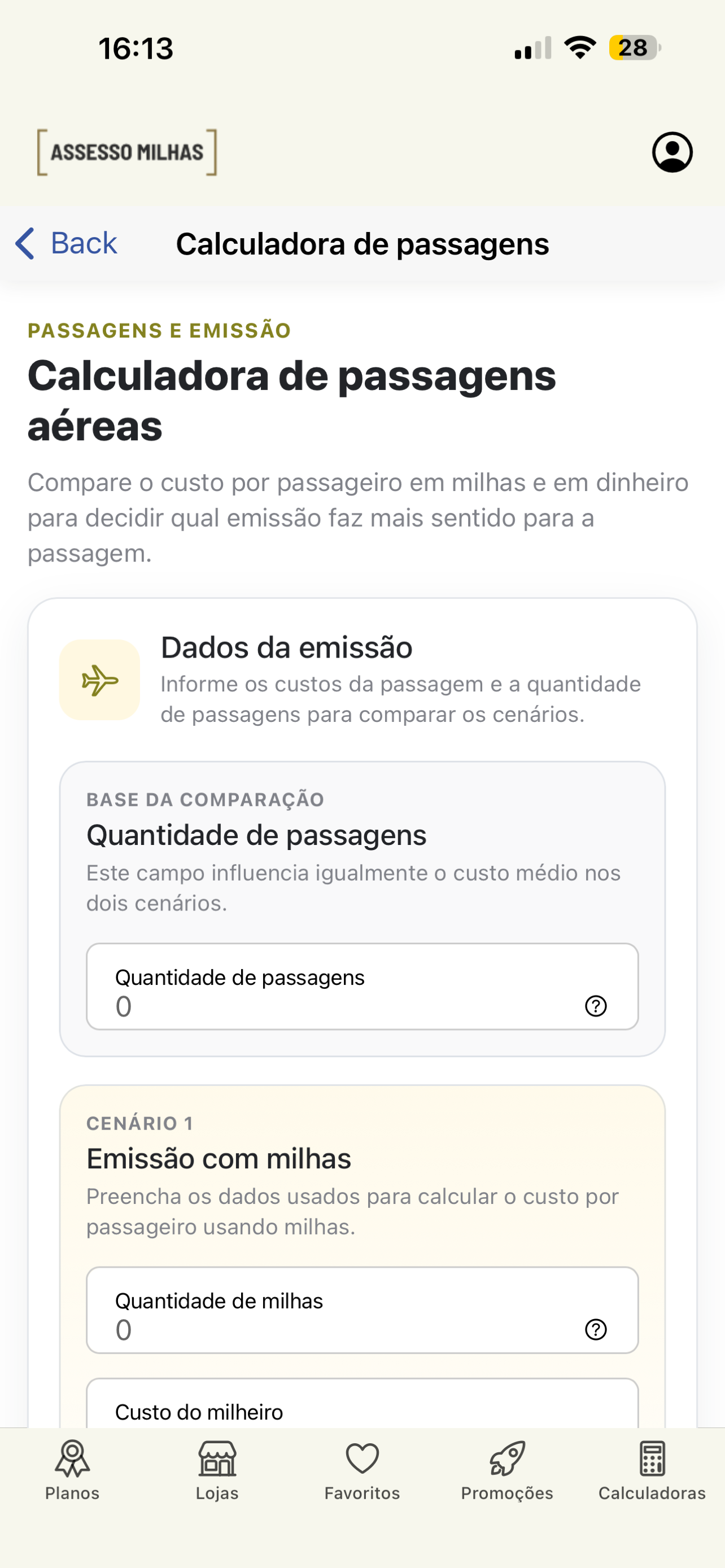 Assesso Milhas screenshot 5