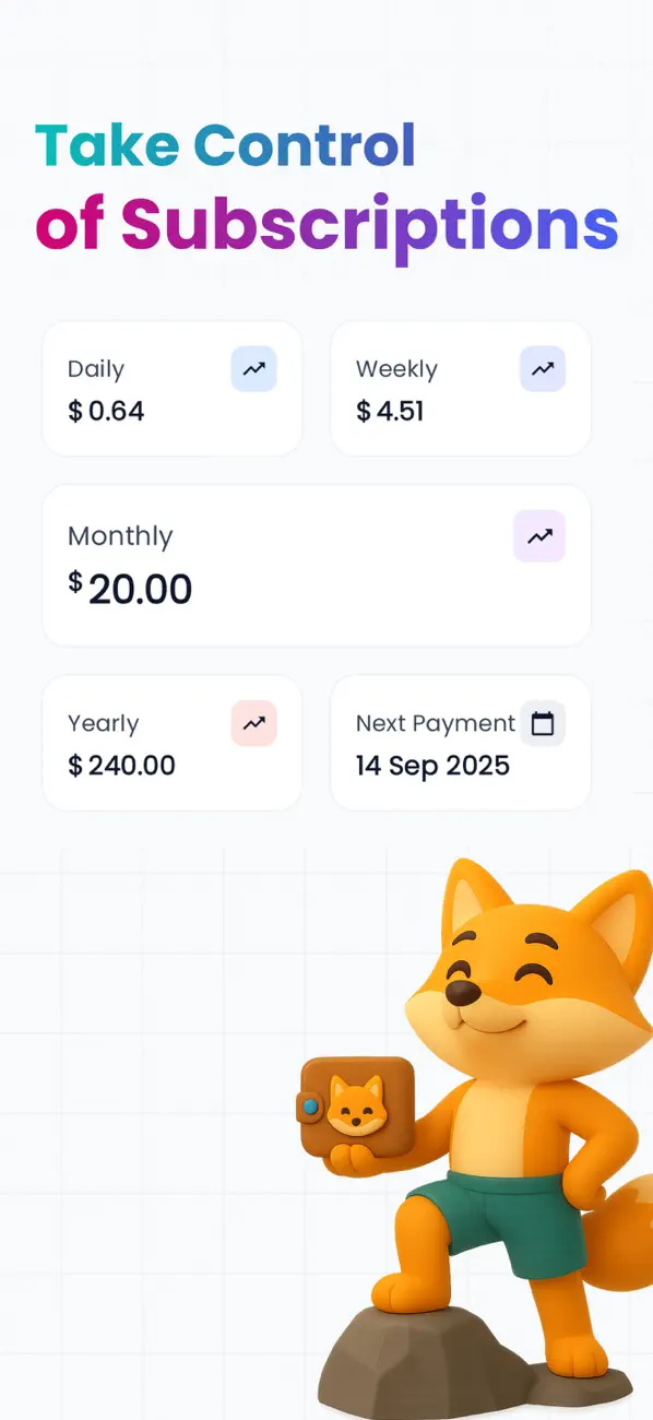 #1. Subscriptions Manager: SubFox (iOS) Ved: Athar Gul Zaman