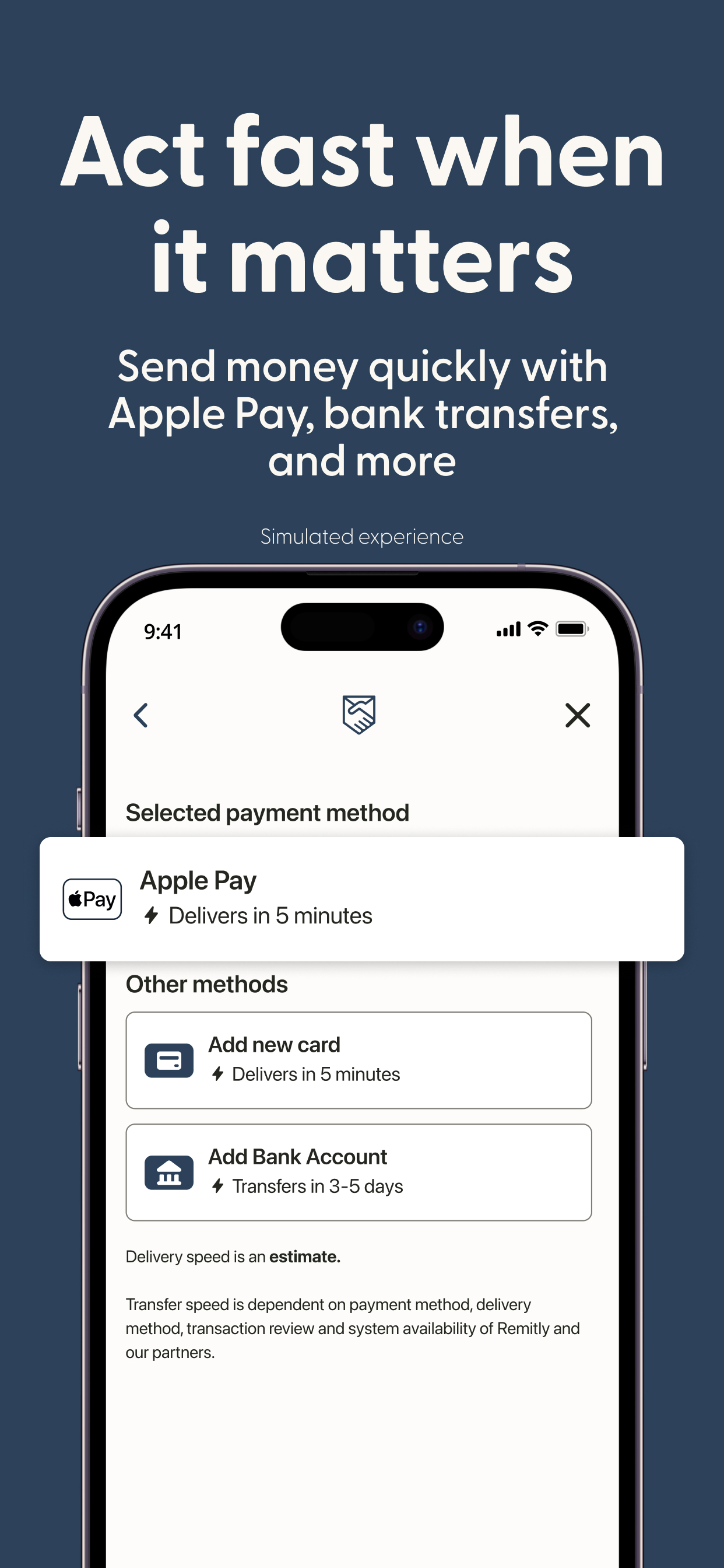 Remitly: Send money abroad