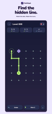 PathGlyph: Daily Logic Puzzle Screenshot 2 of 7