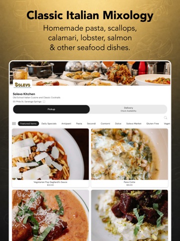 Solevo Kitchen iPad screenshot