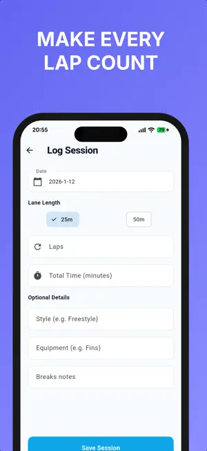 Swimming Lane screenshot 2