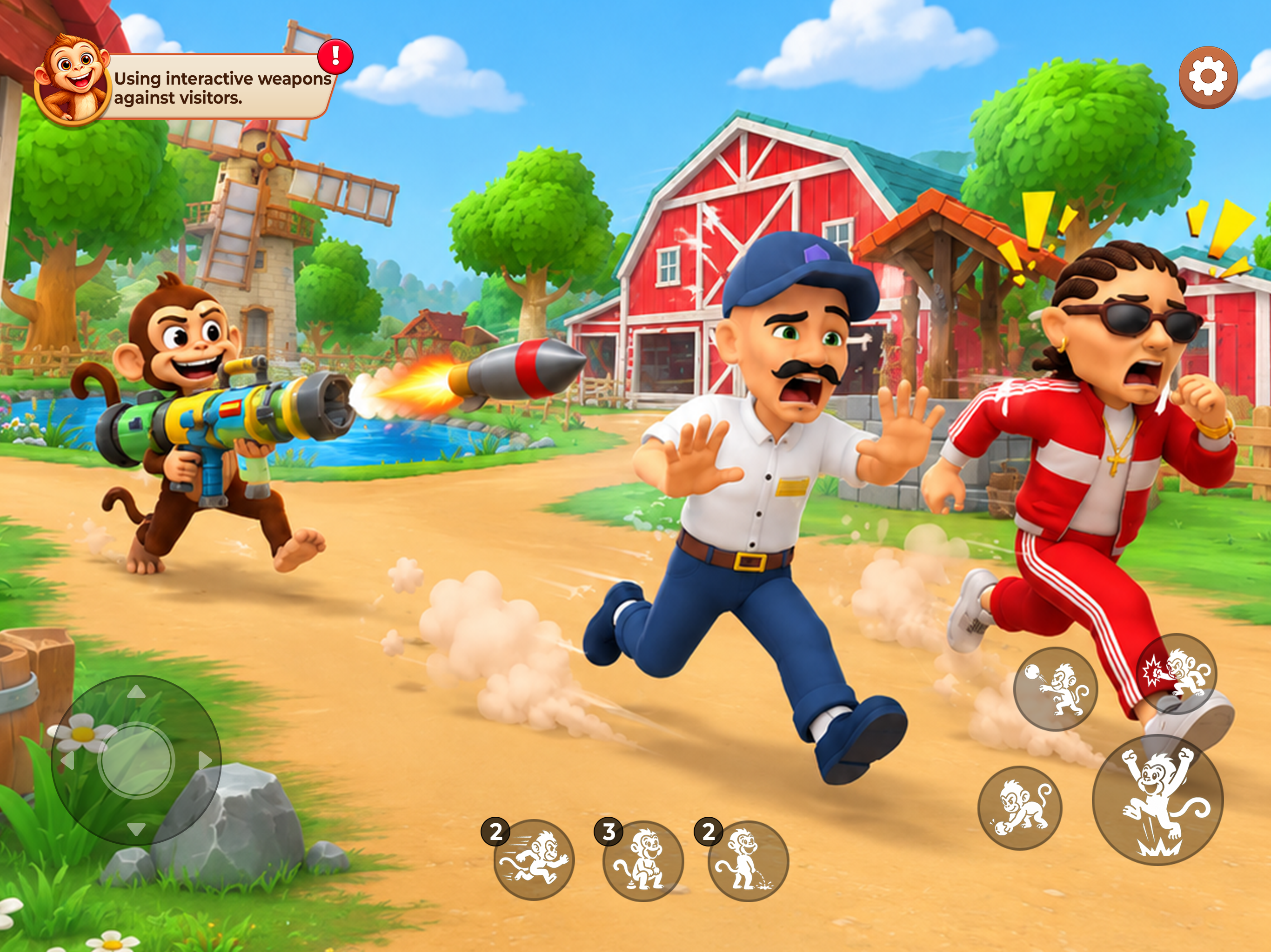 Cheeky Monkey: Farm Pranks screenshot 7