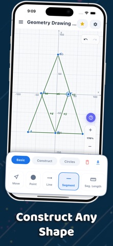 Geometry Drawing Tool iPhone screenshot