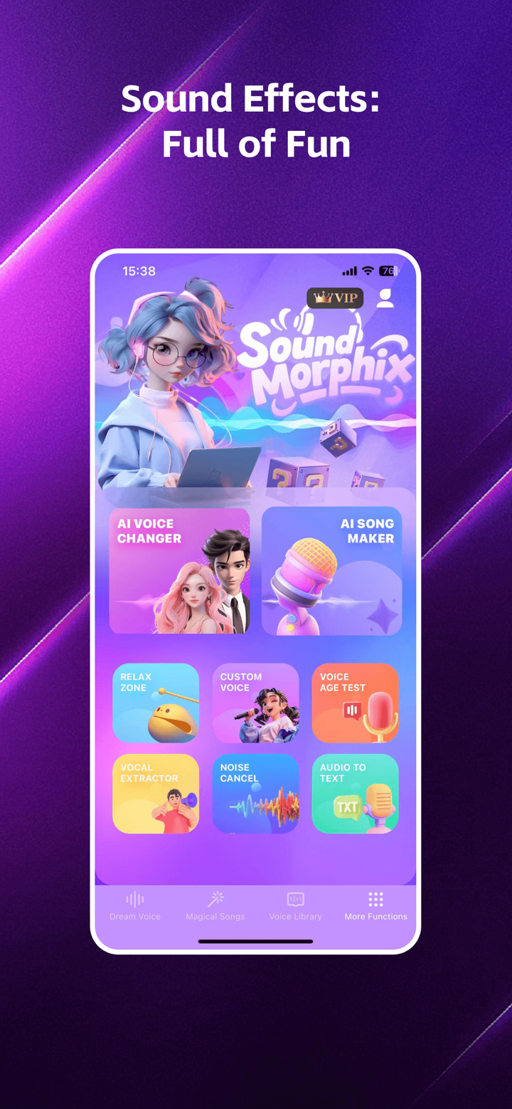 SoundMorphix-AI Voice&Song screenshot 4