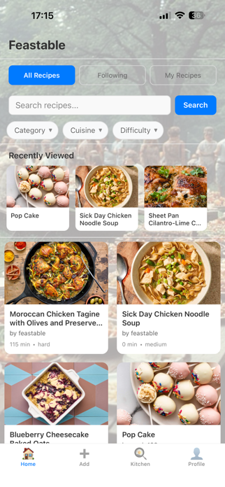 Feastable: Save Any Recipe Screenshot 1 of 10