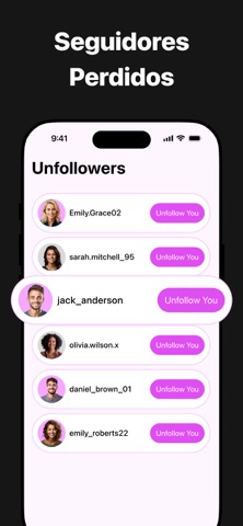 Reportes de Seguidores iPhone screenshot 5