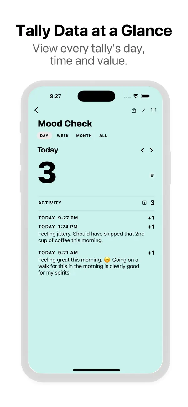 Screenshot #3 pour More or Less: A Tally Counter