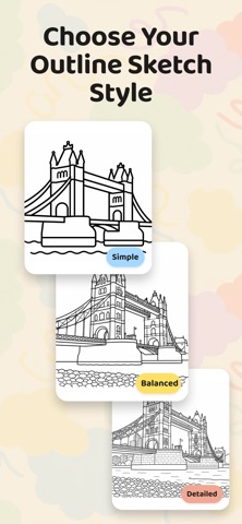 Coloring Pages by Linify iPhone screenshot