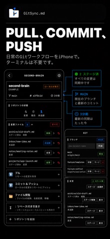 GitSync.md のスクリーンショット