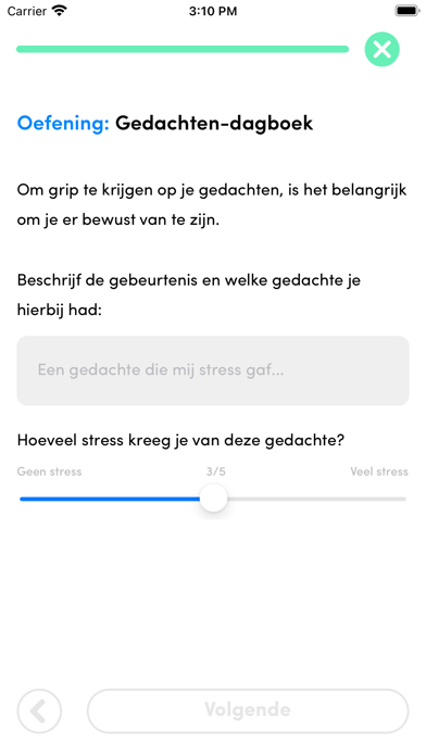 FiveSteps: mental fitness Screenshot