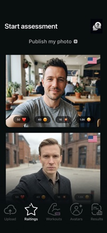 LooksMax Face Rating AI－LooxUP iPhone screenshot