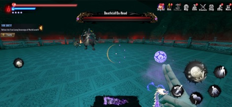 Endless Nightmare 6: Reborn - Les utilisateurs peuvent s'engager dans des combats de boss exaltants et poursuivre des quêtes secondaires, le tout présenté avec une interface utilisateur claire pour une expérience de jeu complète.