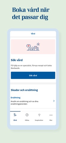 Hälsa och vård iPhone screenshot 3