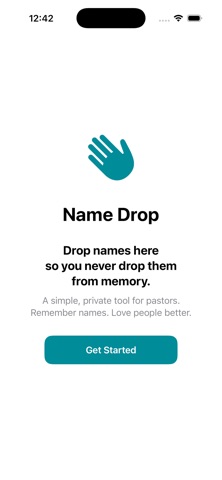 NameDrop: Remember People screenshot