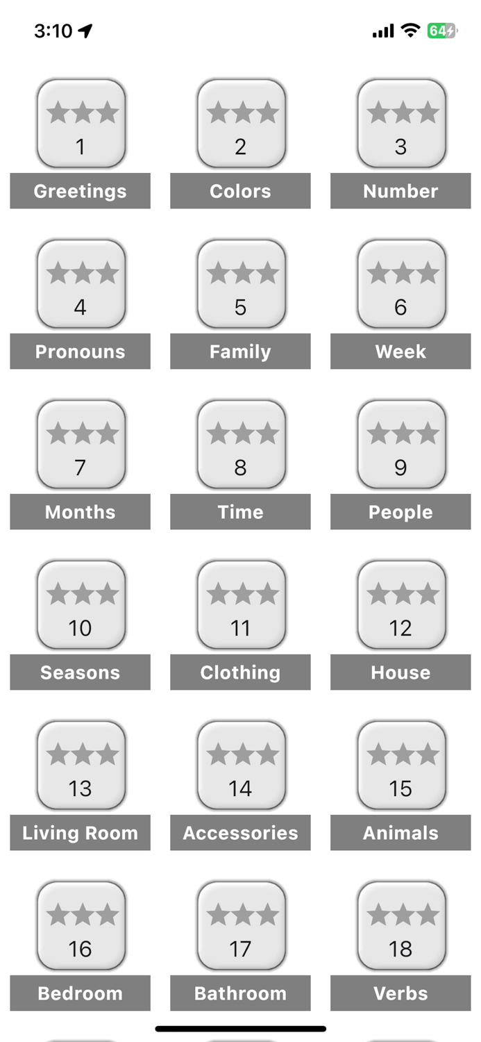 EasyChinese - Flashcard  Quiz