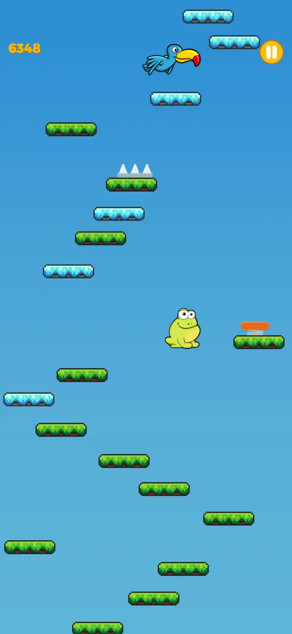 Screenshot #1 pour Frog Jump: Into Infinity