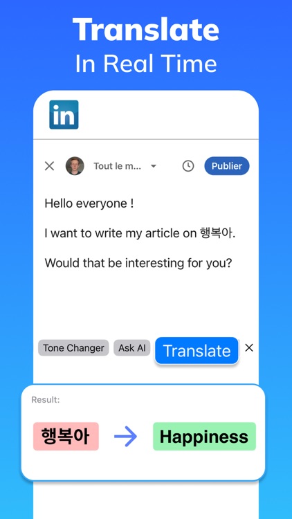 AI Keyboard Extension: TypeBot