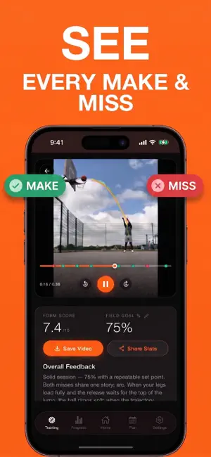 Swish AI: Basketball Coach screenshot 1