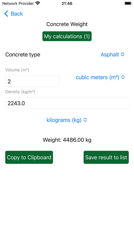 #5. Concrete Calculator Estimator (iOS) 게시자: Vladislav Zhirnov