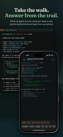 Lochan: Remote Coding Agents Screenshot 1 of 10