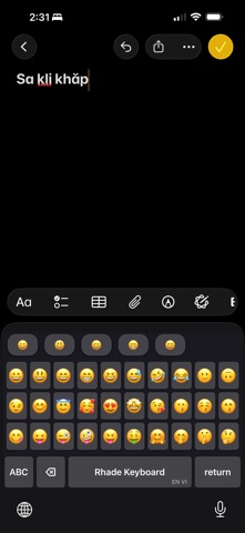 Ede Keyboard screenshot