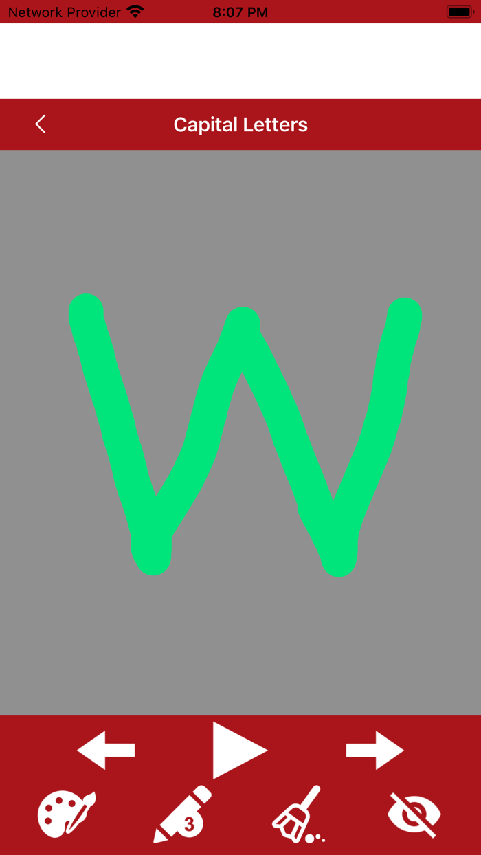 Write Spanish Alphabet