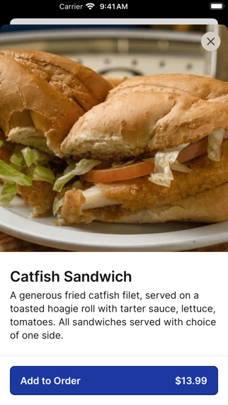 Time To Eat Cafe iPhone screenshot 3 - Food & Drink app