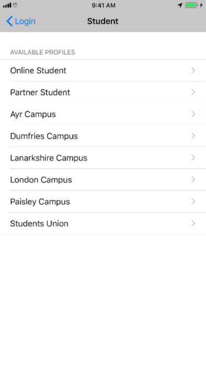 UWS Student App